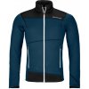 Pánska mikina Ortovox FLEECE LIGHT JACKET - tmavo modrá XXL