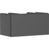 Skrinka pod umývadlo pod dosku Hansgrohe Xilesa E 98x50x55 cm bridlicová matná šedá mat 54266760