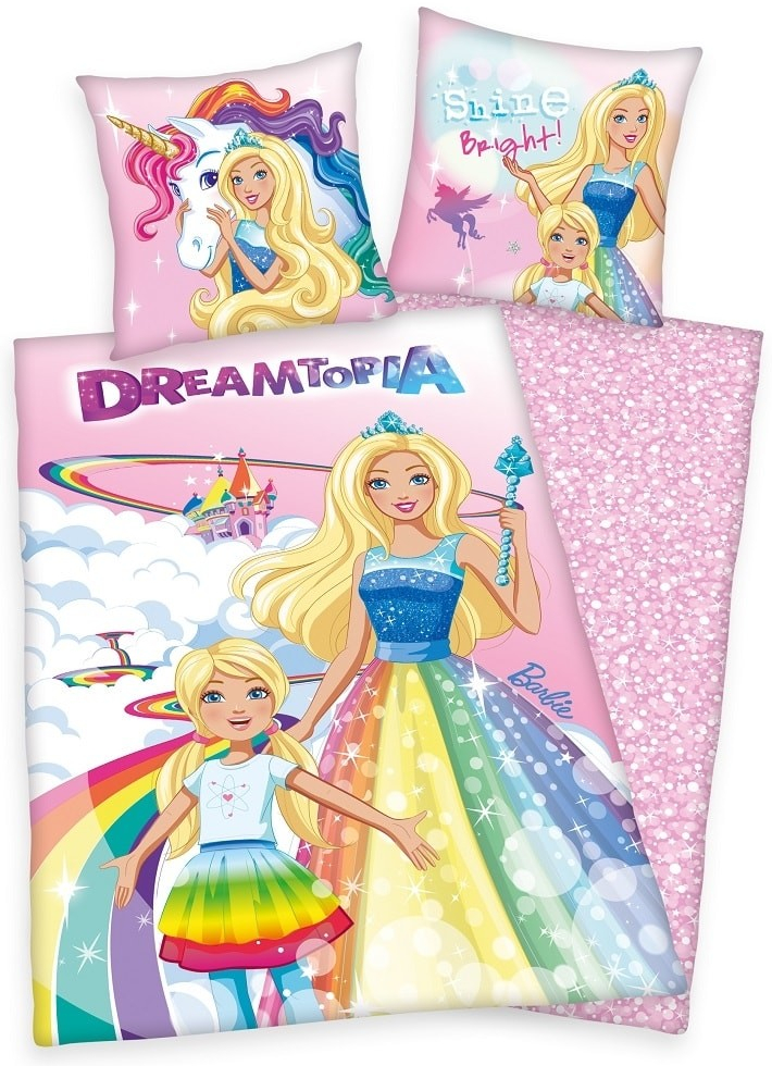 Herding obliečky Barbie a jednorožec Dreamtopia 135x200 80x80 od 25,9 € -  Heureka.sk
