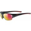 Uvex Blaze III Black Red/mirror Red (2316) cyklistické okuliare