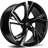 CARBONADO RICH hliníkové disky 9,5x21 5x112 ET25 BFP - Black Front Polished