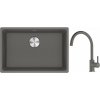 Súprava granitový drez Franke Maris 125.0687.258, kuchynská batéria Franke Lina 115.0626.022