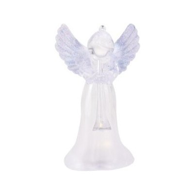 Sezónkovo Závesný anjel s LED č. 3 11 cm