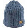 Zimná pletená čiapka Finmark, WINTER HAT modrá,hnedá, UNI