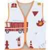 Korntex Action detská bezpečnostná vesta silver/​fire department