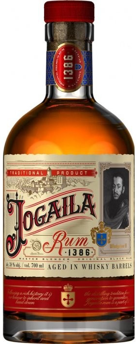 Jogaila Black 38% 0,7 l (čistá fľaša)