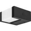 Rabalux Čierne fasádne LED svietidlo Cubbington 10W IP54 77183