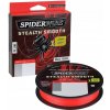 Spiderwire šnúra Stealth Smooth8 Červená 150m 0,07mm 6kg