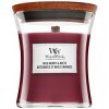 Woodwick Wild Berry & Beets vonná sviečka 85 g