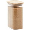 Dóza na potraviny PKV-068 1,2 l, sklo/bambus, Pebbly