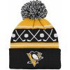 Detská zimná čiapka Outerstuff FACE-OFF CUFF Pittsburgh Penguins KIDS
