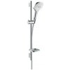 Sprchový set Hansgrohe Raindance Select E na stenu s mydlovničkou biela / chróm 26622400
