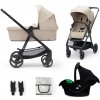 Kočík Kinderkraft Newly + vajíčko Mink PRO Farba: Sand Beige