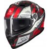 Integrálna motocyklová prilba MT BRAKER SV FURY BLACK/GREY/RED čierna DARČEKY