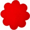 Vopi koberce Kusový koberec Eton červený kvet - 120x120 kvietok cm Červená