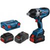Bosch Náradie - 18V AKU rázový uťahovač, 2x aku 8,0 Ah, nabíjačka 06019J8502