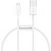 Baseus CALYS-02 Superior Fast Charging Kabel Lightning 2.4A 0.25m White
