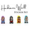 MeepleStickers Samolepky pro Hadriánův val (Hadrian's Wall Stickers)