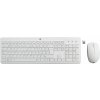 HP 230 Wireless Mouse and Keyboard Combo White 3L1F0AA#BCM