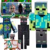 SADA FIGÚROK Z HRY MINECRAFT FIGURKA 4 KUSY ZOMBIE ENDERMAN WARDEN 4v1