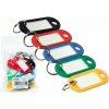 Prívesok na kľúče OFPRO Menovky na kľúče Office Products mix farieb 20ks OC201999