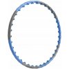 Magnetické hula hop 110 cm Trizand na chudnutie s výstupkami, skladacie