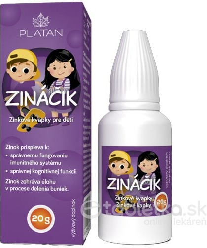 Platan Zináčik zinkové kvapky 20 g