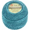 YarnArt Camellia 423 modro strieborná