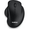 Niceboy Office M20 Silent+ čierna / bezdrôtová optická myš / 1600DPI / USB / 2.4GHz / 1x AA / 6 tlačidiel (office-M20)