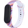 Xiaomi Mi Band 3/4 náhradný náramok - Farebné prúžky MBSCZ-BPR4