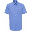 SEIDENSTICKER 3001 SSL / Pánska košeľa s krátkym rukávom - mid blue 41