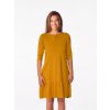 CityZen - ADA Dámske šaty horčicové 42