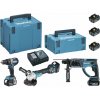 MAKITA aku-sada nářadí DLX3093TJ 18 Voltů / 5,0 Ah (IEC) Li-Ion