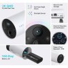 TP-LINK Smart Wire-Free Security Camera, 2 Camera System SPEC: 2 × Tapo C420, 1 × Tapo H200, 2K+(2560x1440), 2.4 GHz, 5200mAh r Tapo C420S2