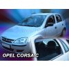 Opel Corsa C 2000-2006 (so zadnými) - deflektory Heko