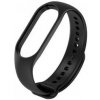 Remienok Tactical 661 Silikonový Řemínek pro Xiaomi Mi Band 5 Black 2452471