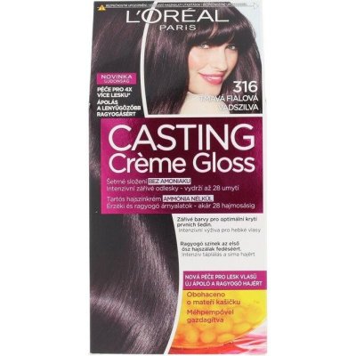 L&apos;oréal Paris Casting Creme Gloss 316 Plum Farba na vlasy 48 ml