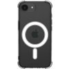 AppleMix TACTICAL Plyo kryt pre Apple iPhone 16e - Podpora MagSafe - odolný - priehľadný