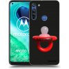 Picasee silikónový prehľadný obal pre Motorola Moto G8 - Le Dudel