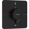 Hansgrohe ShowerSelect Comfort Q, termostat pod omietku pre 2 spotrebiče, čierna matná, HAN-15583670