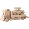 ČistéDrevo Drevený ťahač s autom