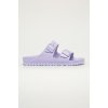 Šľapky Birkenstock Arizona EVA dámske, fialová farba
