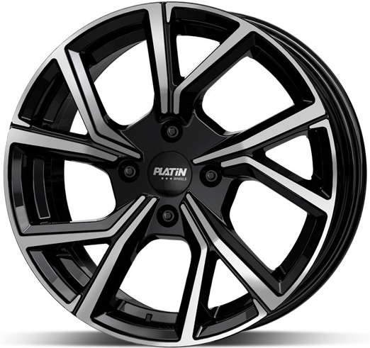 Platin P115 6,5x16 4x108 ET20 black polished