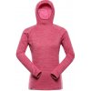 Alpine Pro ROLTA dámska ružová rýchloschnúca mikina - S