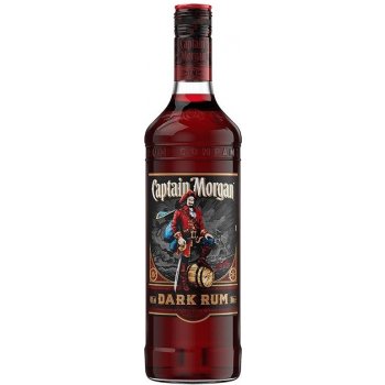 Captain Morgan Dark Rum 40% 0,7 l (čistá fľaša)