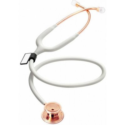 MDF 777 MD ONE Stetoskop pre internú medicínu ružové zlato/biely 6940211620625