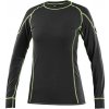 CXS Tričko REWARD, funkčný, dlhý rukáv, dámske, čierno-zelené - Čierna-Zelená, S Čierna-Zelená, S