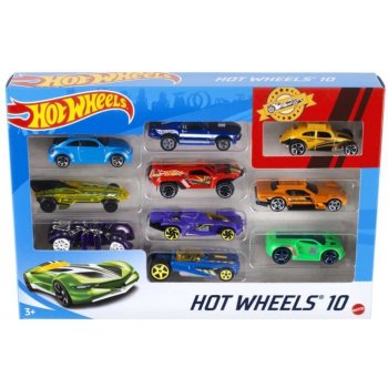 Mattel Hot Wheels Autíčka 10Pack