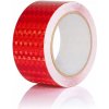 ČERVENÁ REFLEXNÁ PÁSKA 50 mm x 25 m SAMOLEPIACA VÝSTRAŽNÁ TIR ODŤAHOVÁ