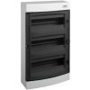 Rozvodnica na povrch 3x12 modulov IP40 priehľadné dvere 101502